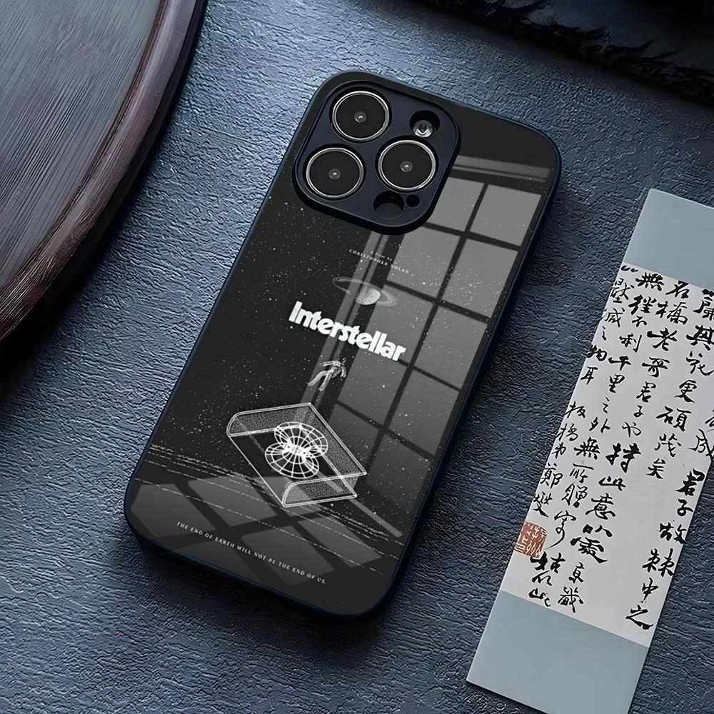 

Interstellar Phone Case For IPhone 17 Pro Max 15 Pro 14 12 11 13 Mini X XR XS 16 Plus SE Glass Cover iPhone15 Pro