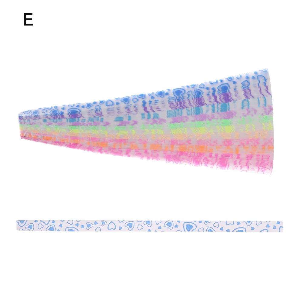 210pcs/lot Happy Glow In Dark Lucky Star Origami Fluorescence Folding Strip Paper Best Wishes Handcraft Gift Craft Paper Decor