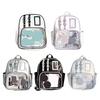 Ita Backpack Clear Anime Badge Display Backpack Teens Manga Merchandise Collectibles Holder Backpack with Front Window for Anime Exhibitions
