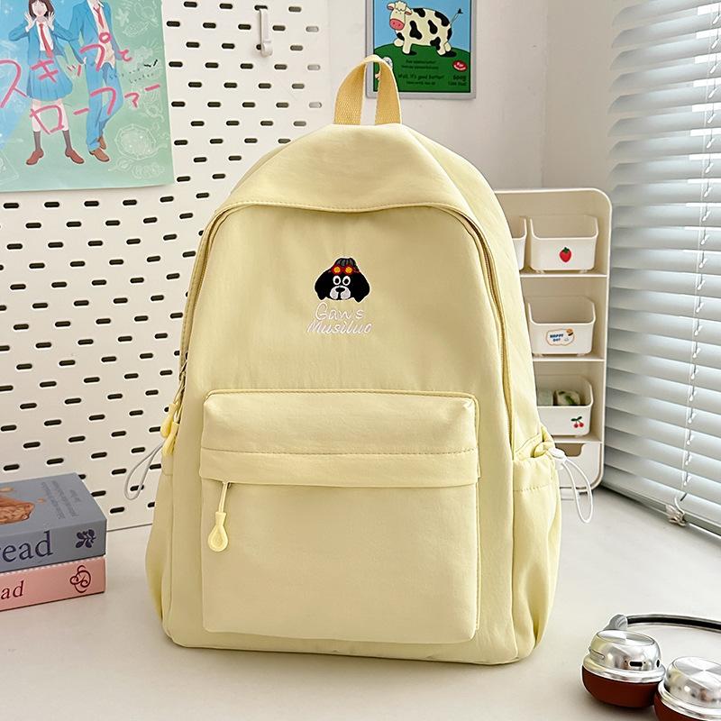 Schoolbag1011 backpack female cute small fresh bag sweet large capacity design schoolbag niche casual student backpack