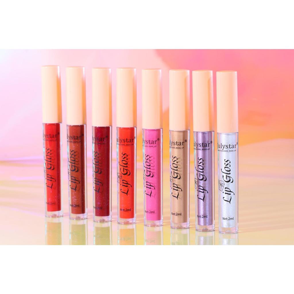 JULYSTAR Lipstick Brightens Lip Moisturizing And Lasting Coloring Lipstick Cosmetics Women's Daily Portable Beauty Makeup