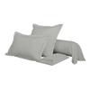 Taie de traversin percale de coton peigné "Julian" Coton Pur - 45x185 - Julian Ardoise