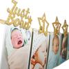 12 Months Po Frame Banner First Happy Birthday Party Decorations Kids 1St Baby Boy Girl One Year Birthday Supplies