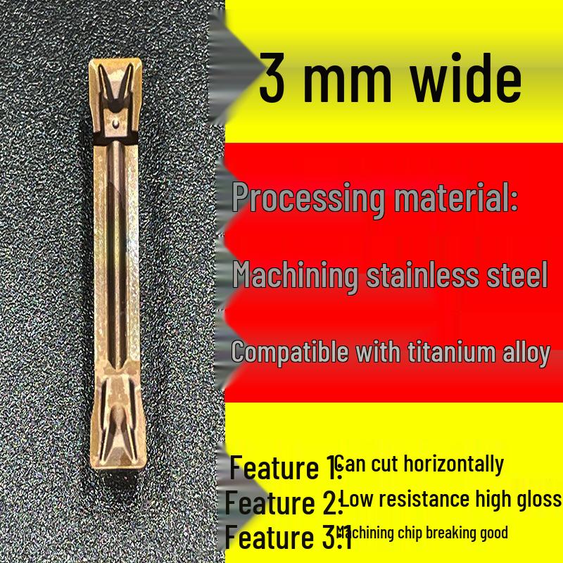 CNC Nut- und Abstechklingen: Edelstahl mggn/mgmn300/400 Einsätze