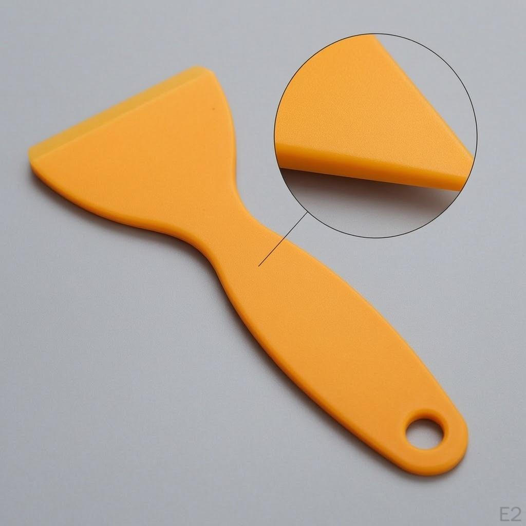 Plastic Scraper Tool for Car Film Application and Resin Art Large Triangle
