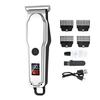 Professional Electric Hair Clipper & Trimmer with Oil Head Carving for Bald Heads