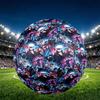 Demon Slayer Print Size 5 Soccer Ball, PU Wear Resistant Football for Match Training and Daily Practice, Birthday Gift for Soccer Fans
