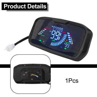 Elektrokolo LCD Displej Měřič Ovládací panel Obrazovka Rychloměru Pro Elektrokoloběžku Elektrokoloběžka Příslušenství k palubní desce 48V/60V/72V