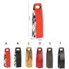 Mit Griffen Leder Weintaschen Einzeln Flasche Verpackung PU Leder Weinflasche Verpackungstasche Business-Stil