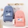 New five-piece backpack fashion trend casual style simple student bag large capacity backpack
