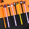 5/10PCS Random Mixed Pattern Halloween Elements Gel Pen Creative Pumpkin Ghost Zombie Decorative Neutral Pens Fun Stationery ZYF