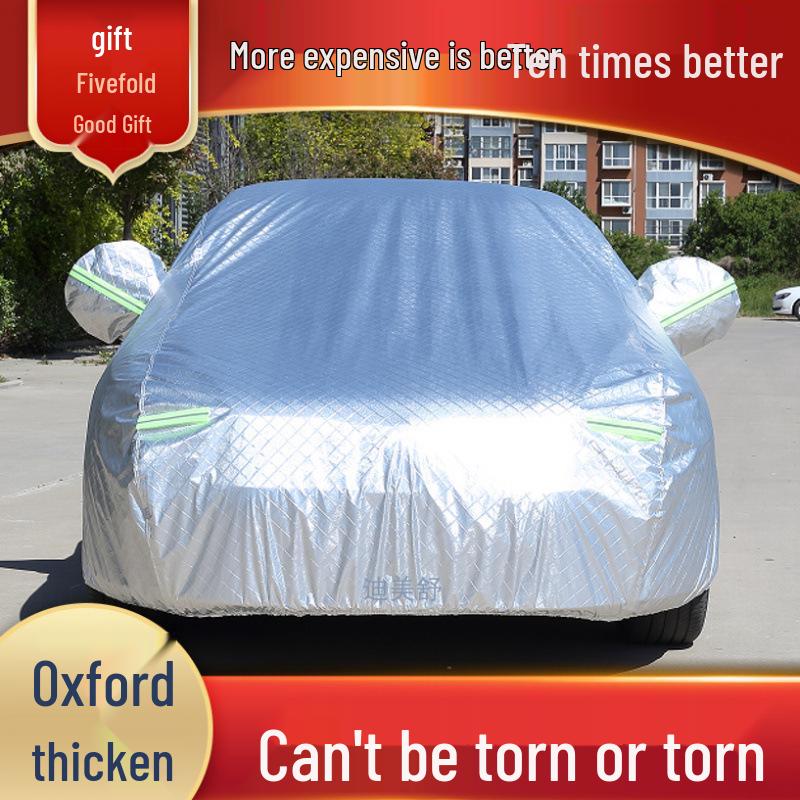 Universal Car Cover for Volkswagen: Fits Lavida, Bora, Sagitar, Magotan, Passat, Tiguan L, Tayron - Made with Oxford Anti-Dust Material