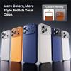 Metal Tempered Glass Lens Protector Orange Anti Scratch Camera Lens Cover Full Cover HD for iPhone 17Pro/17 Pro Max