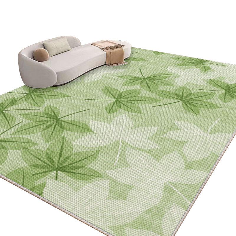 Oddychający dywan z lodowego jedwabiu: Nowoczesny dywan do salonu/sypialni, pochłaniający pot i stylowy na sofy i stoliki kawowe