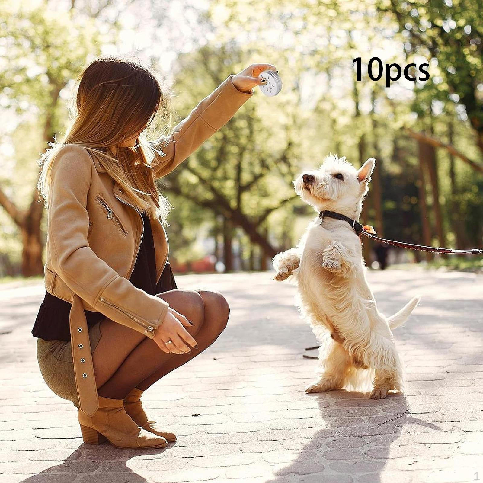 

10x Dog Scent Training Work Tins for Puppy Agility Smell Food Container with