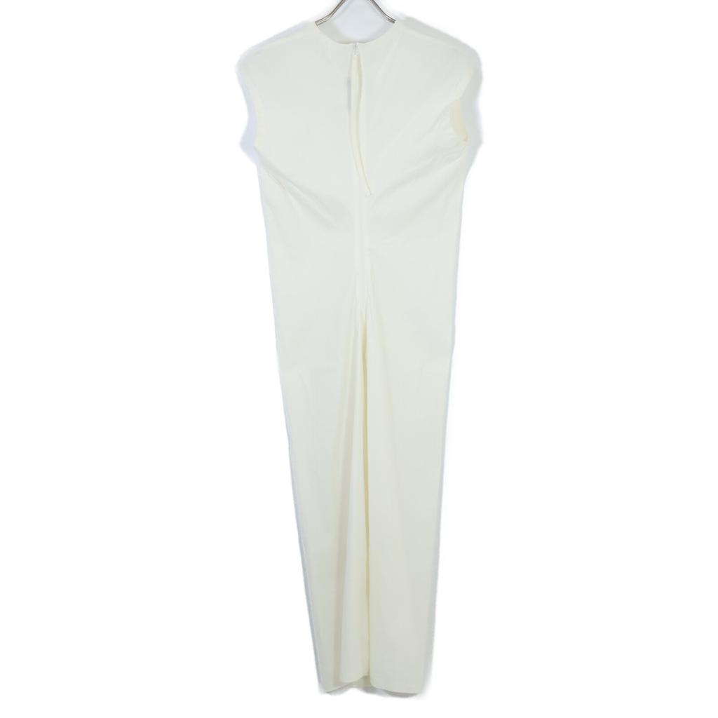 ISSEY MIYAKE IM41FH502 24Stainless Steel Ivory Stretch Deformed Dress dress 3 IvoryUsed