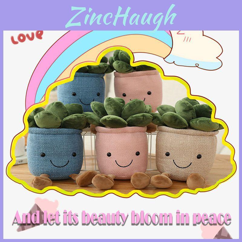 Adorable Succulent Plants Plush Toy With Soft Texture Perfect For Home Decoration
