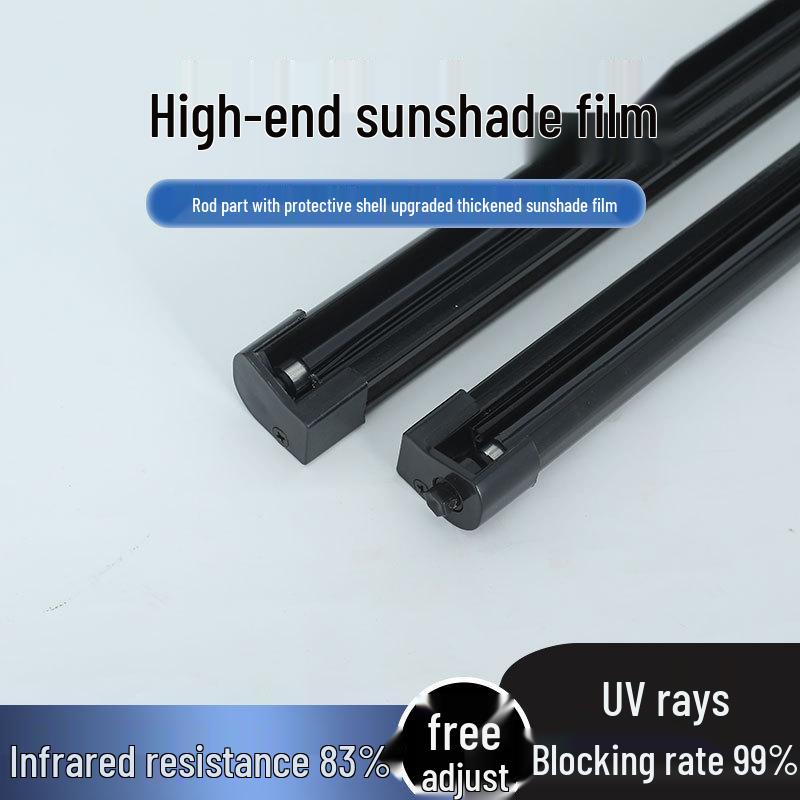 

Retractable Car Windshield Sunshade Film - UV Protection Sunscreen 50*75 (Includes 6 T-shaped Stickers)