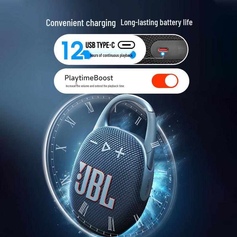 JBL Clip 5 Portable Bluetooth Speaker