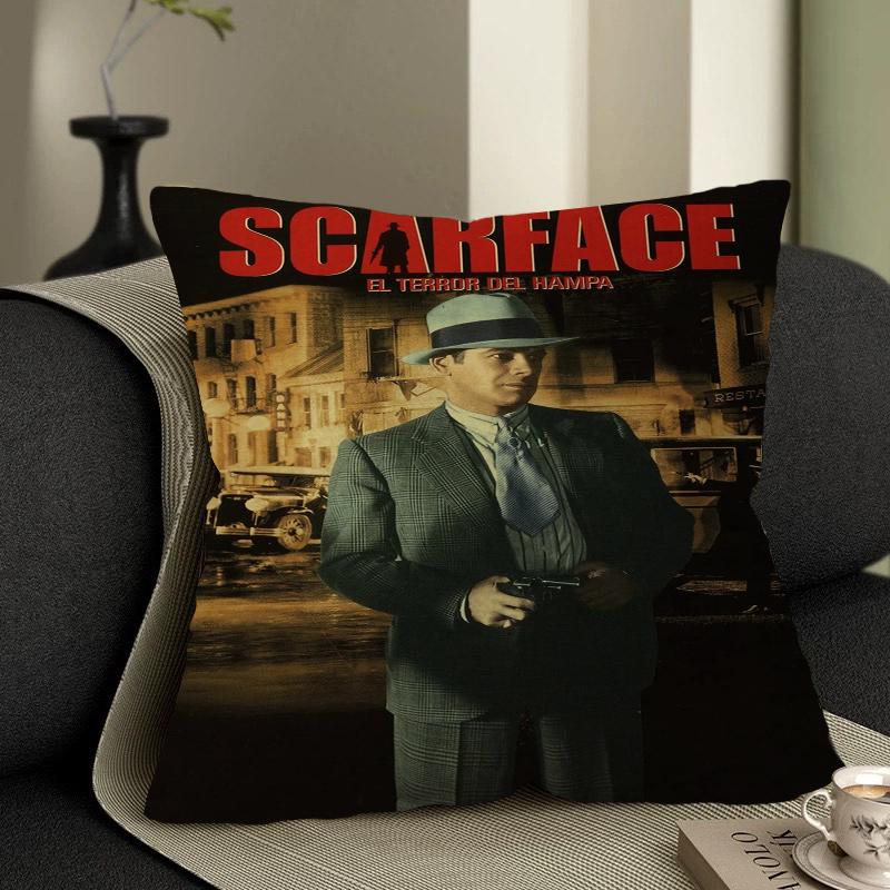 Scarface Stitch Lucky Dragon Pillow Cover Sofa Cushion Cover Home Room Decoration Children Gift