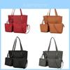 Large Capacity Purse For Women With Magnetic Closure And Soft Pu Material For Daily Use