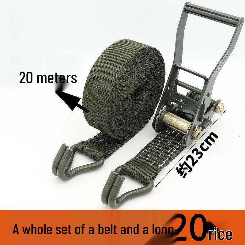 

Heavy-Duty Cargo Lashing Strap with Tensioner (5cm x 20m)