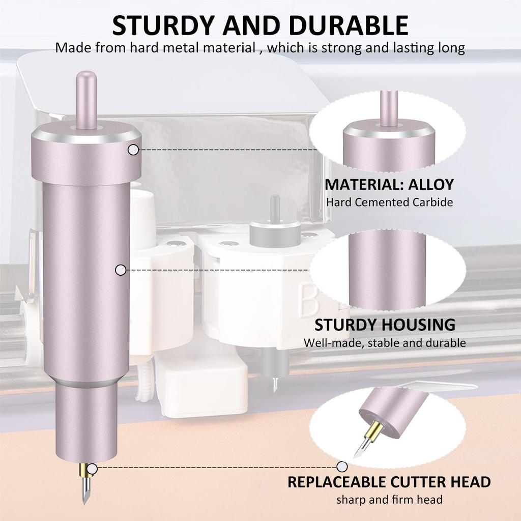 Deep Cut Blade For Roland Cricut Maker Accessories 60 Degree Deep Point Blade Foam Chipboard Leather Cutting Tool FOR  Explore 3