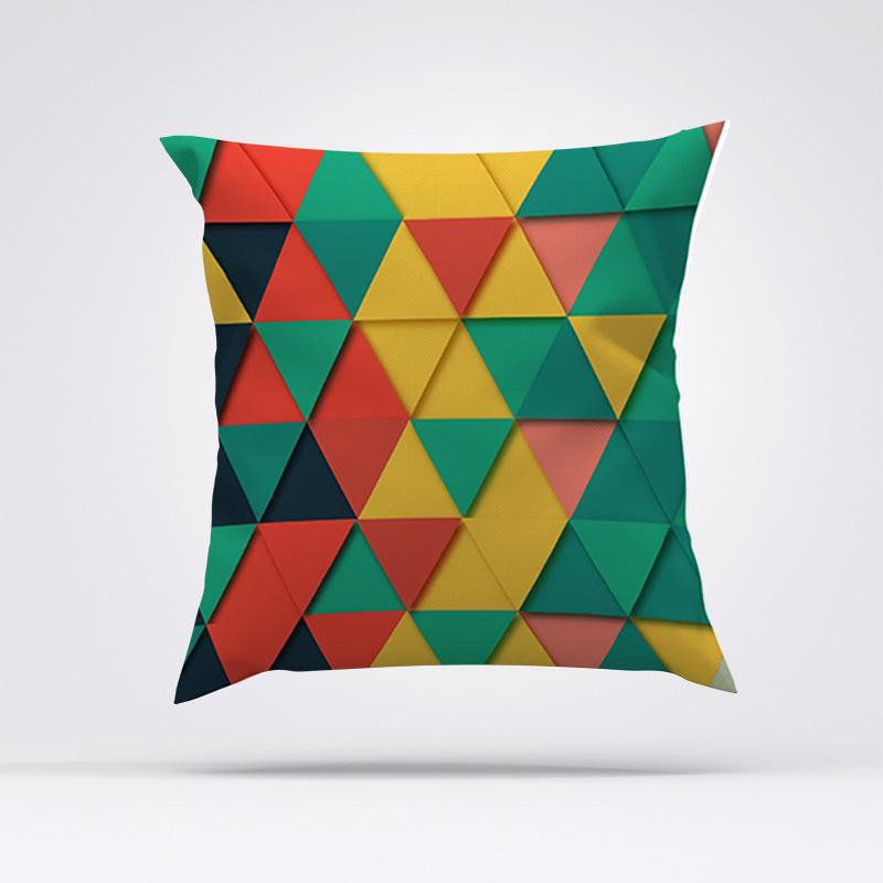 Car Sofa Geometric Cushion Cover Pillowcase  Pillow Decoration  Home