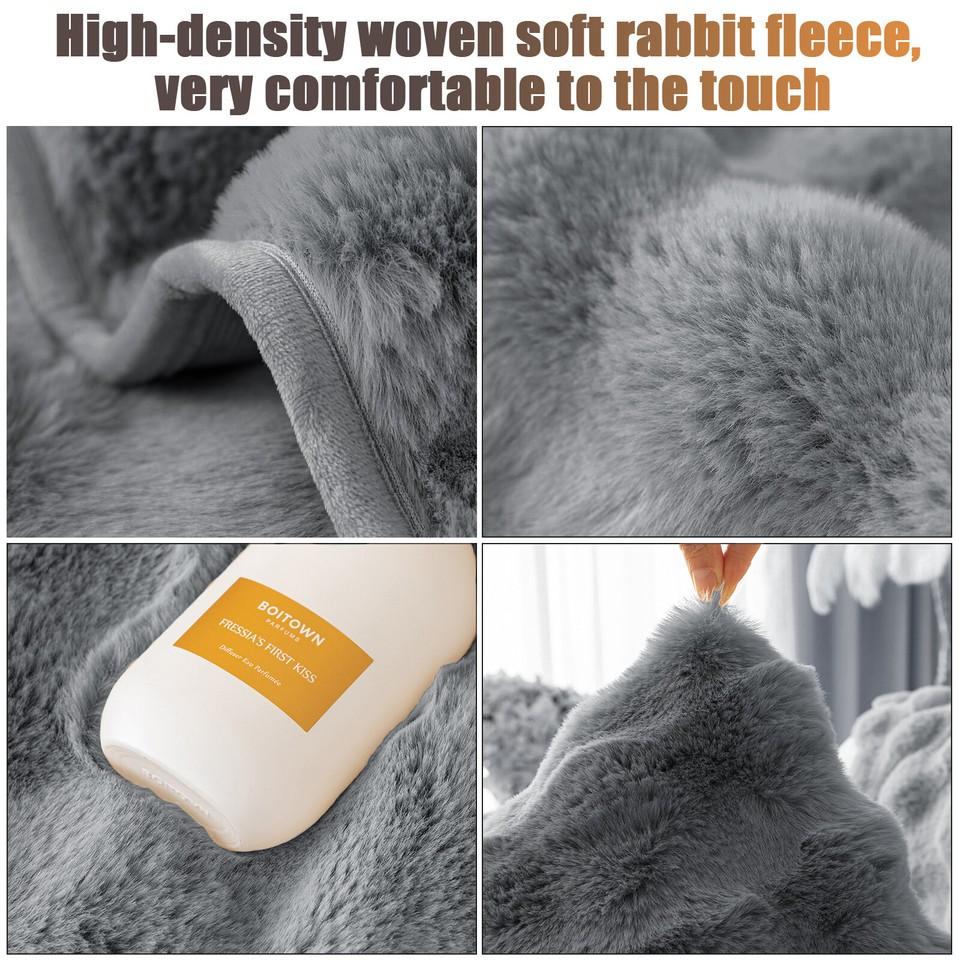 Non-Slip Sofa Cover, Sofa Seat Cushion Cover, Plush Sofa Throw, Couch For 1-4 Seater