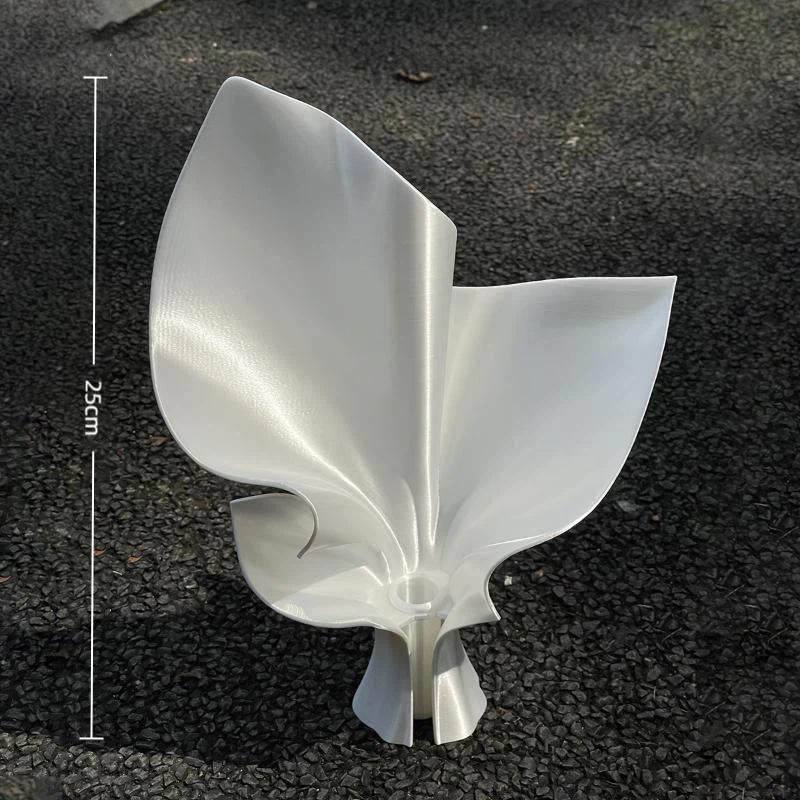 Nordic Style Flower Bouquet Vase 3D Printing Creative Desktop Ornament Modern Art Irregular Flower Display Container Office