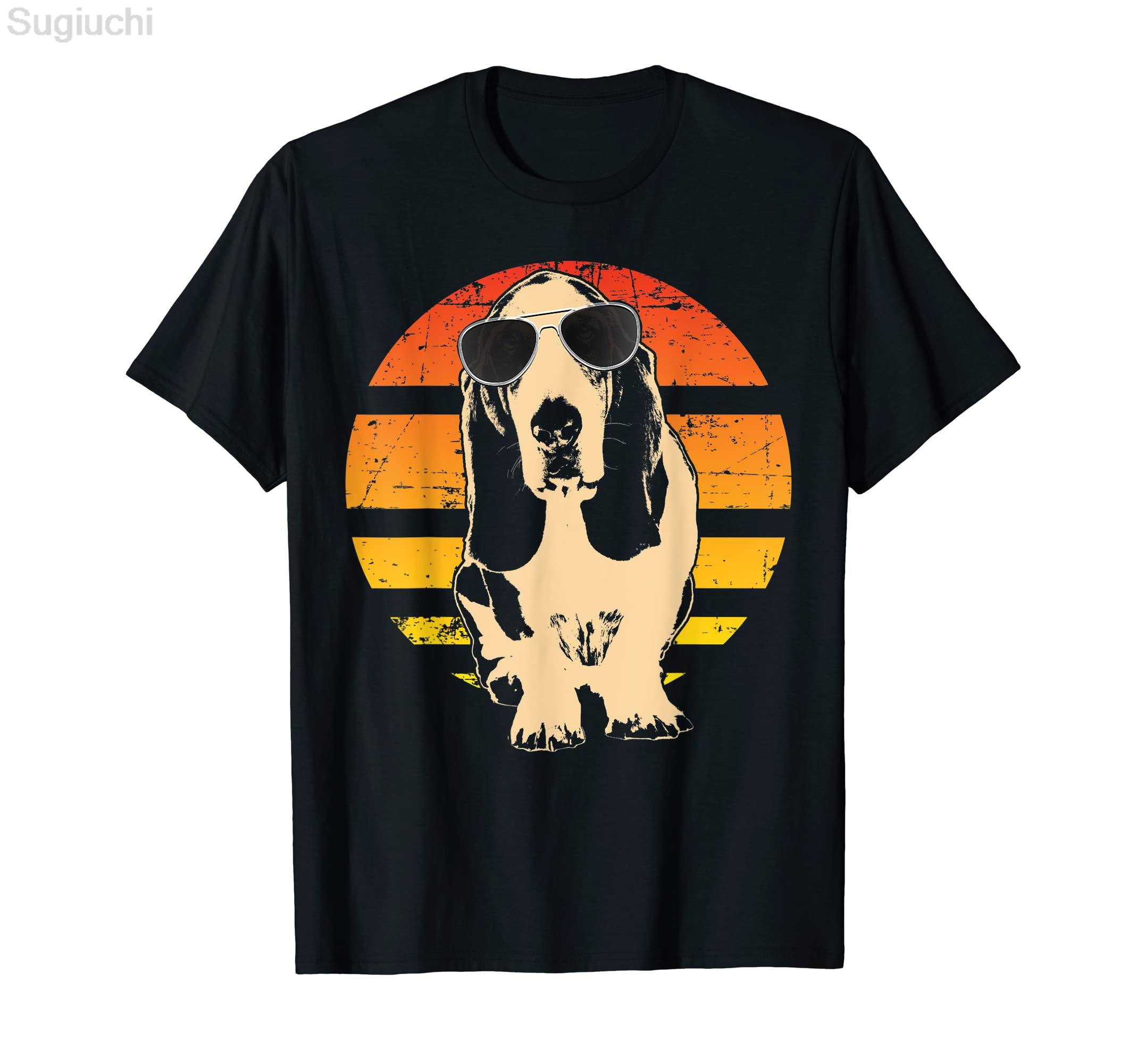 100 Cotton Best Basset Hound Dad Ever Funny DOG Lover Tshirt TShirt Graphic Harajuku Fashion Tee T Shirt XS5XL M