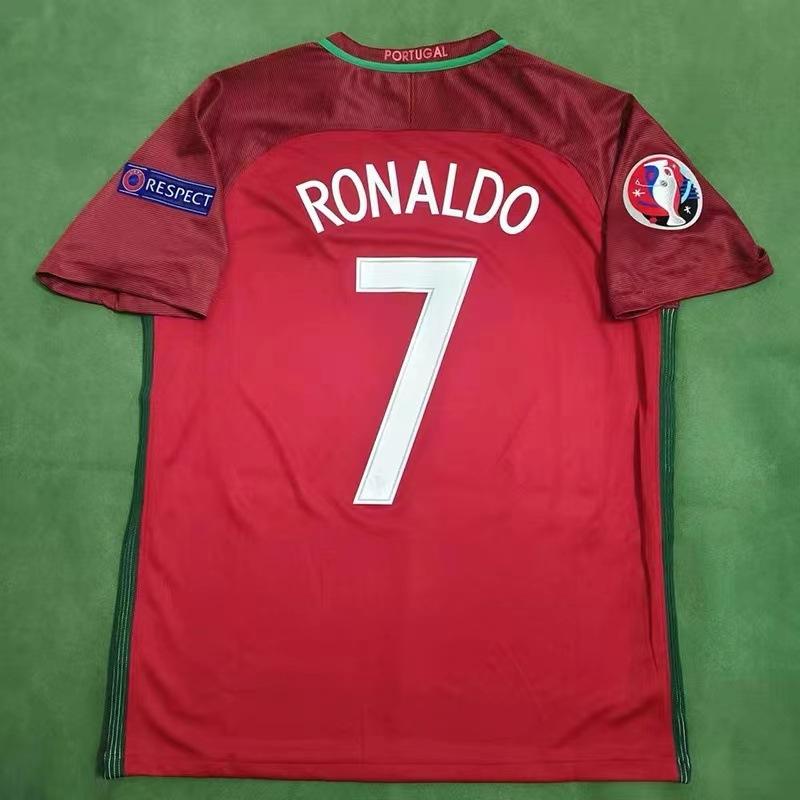 Vintage Jersey Football Uniform Classic Henry AC Ronaldo Rolca Beckham Jersey