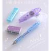 Tombow MONO Schreibwaren Shimmer Rose Set Mechanischer Minenkorrektur-Set, Edition, Rosa, 4-teilig (0,5mm Bleistift, Minen, Radiergummi, Klebeband) PCC-443DAZ