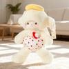Cute Cartoon Sheep Plush Toy Soft Stuffed Animal Pillow Plushie for Kids Birthday Christmas Gift Home Decor Sleeping Companion