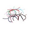 50pcs Multicolor Adjustable Braided Nylon Twisted Cord Bracelet Making Chinese Knot Bangle DIY Jewelry Findings 1¬1.55cm Long