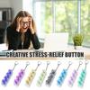 Keyboard Fidget Toy Realistic Clicking Sound Keychain with Compact Keyboard Design Stress Relief