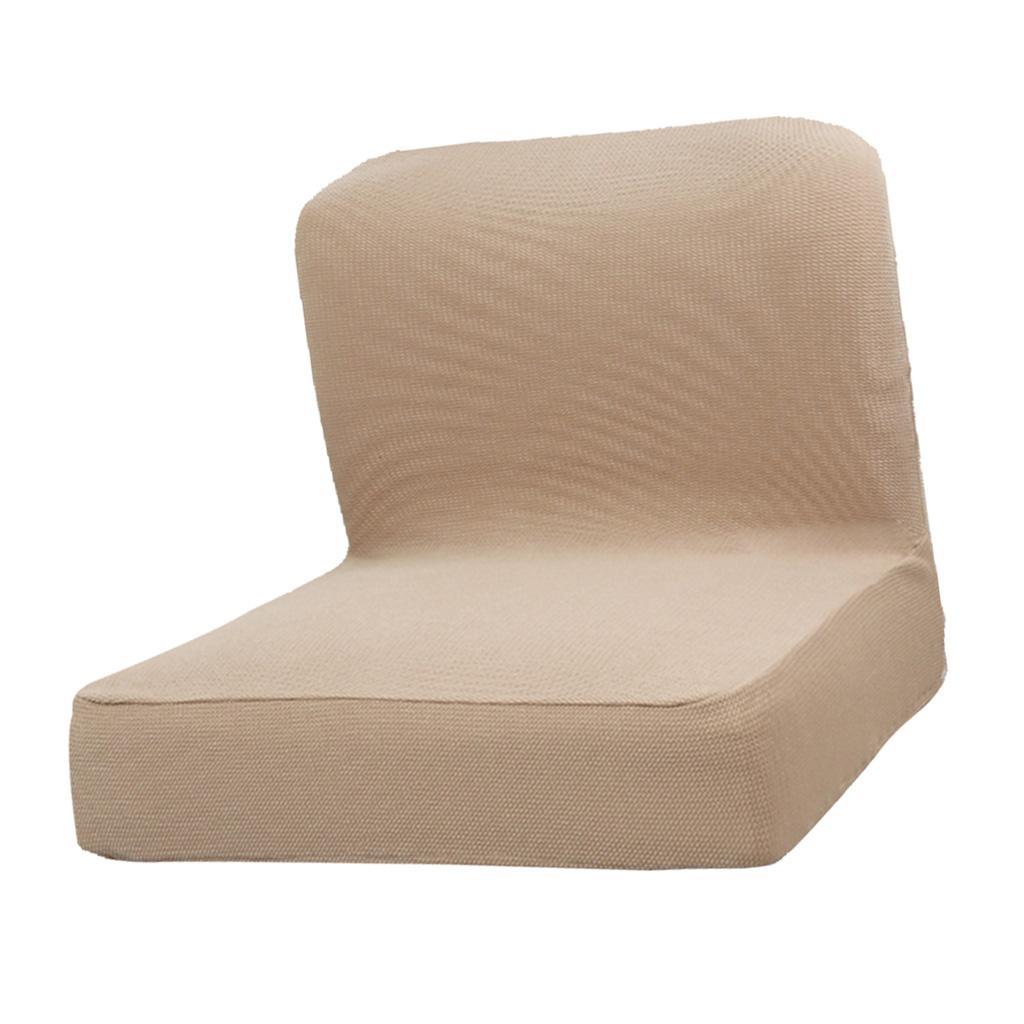 Cover Stretch Jacquard Polyester Spandex Dining Covers Removable Washable Slipcovers