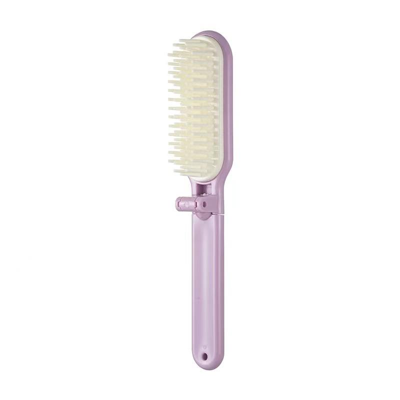 Foldable Hair Comb Portable Detangling Hair Brush Hair Brush Head Massager Travel Combs Hair Styling Accessories