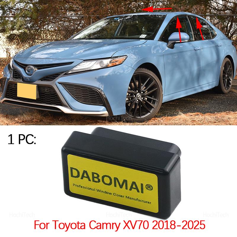 Car OBD Automatic Window Lifter One Click Closer Plug Module For Toyota Camry Daihatsu Altis XV70 2018-2023 2024 2025