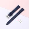 Leather Strap 8mm 10mm 12mm 14mm 16mm Universal Smartwatch wristband Lizard Fashion Slim Watchband correa for Men Women Bracelet