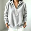 Women S Fall Winter Fleece Hooded Sweatshirt Casual