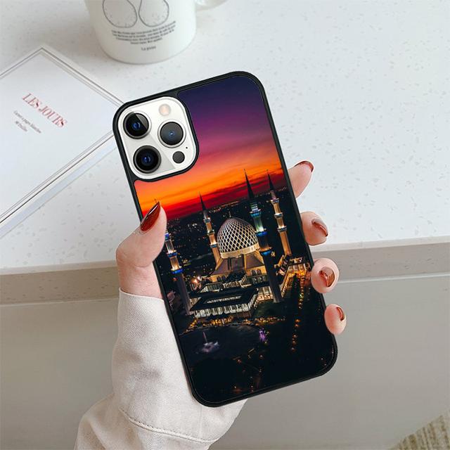 Muslim mosque building Phone Case For iPhone 17 Air 13 12 Cover For Apple 14 15 16 Pro Max Plus Coque
