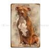 American Staffordshire Terrier Metallschilder Club Club Personalisierte Club Bar Wohnzimmer Blechschild Poster