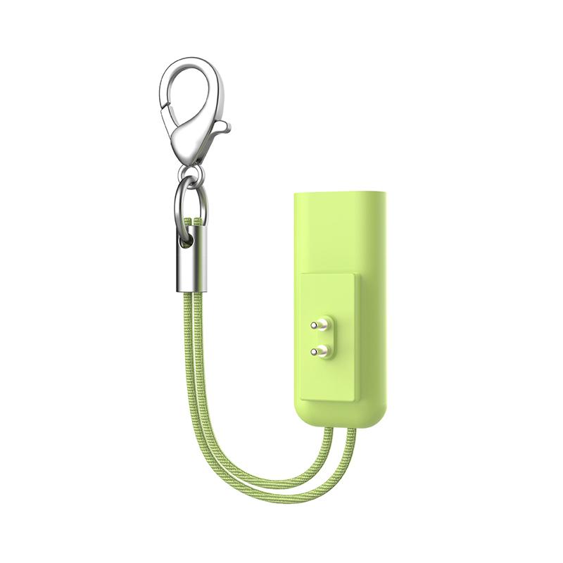

Type C Mini Power Chargering Charger Connect Adapter Protable Convert Plug For Smart Band 10 9 8 With Keychain