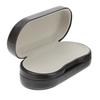 Holibanna Double Eyeglass Leather Eyeglass Travel Eyeglass Lightweight Holds Sunglasses and Eyeglasses Black Case, Box, Organizer, Design,
