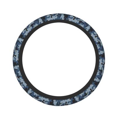 Asamike Steering Wheel Cover, S Size, Car Steering Wheel Cover, Stylish, Adorable Camouflage, Camouflage,