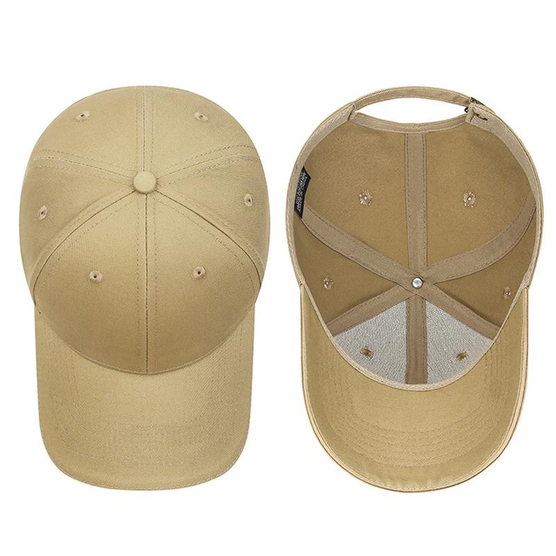 Four Seasons Men Women Solid Color Baseball Cap Curved Eaves Outdoor Sports Sunshade Cap