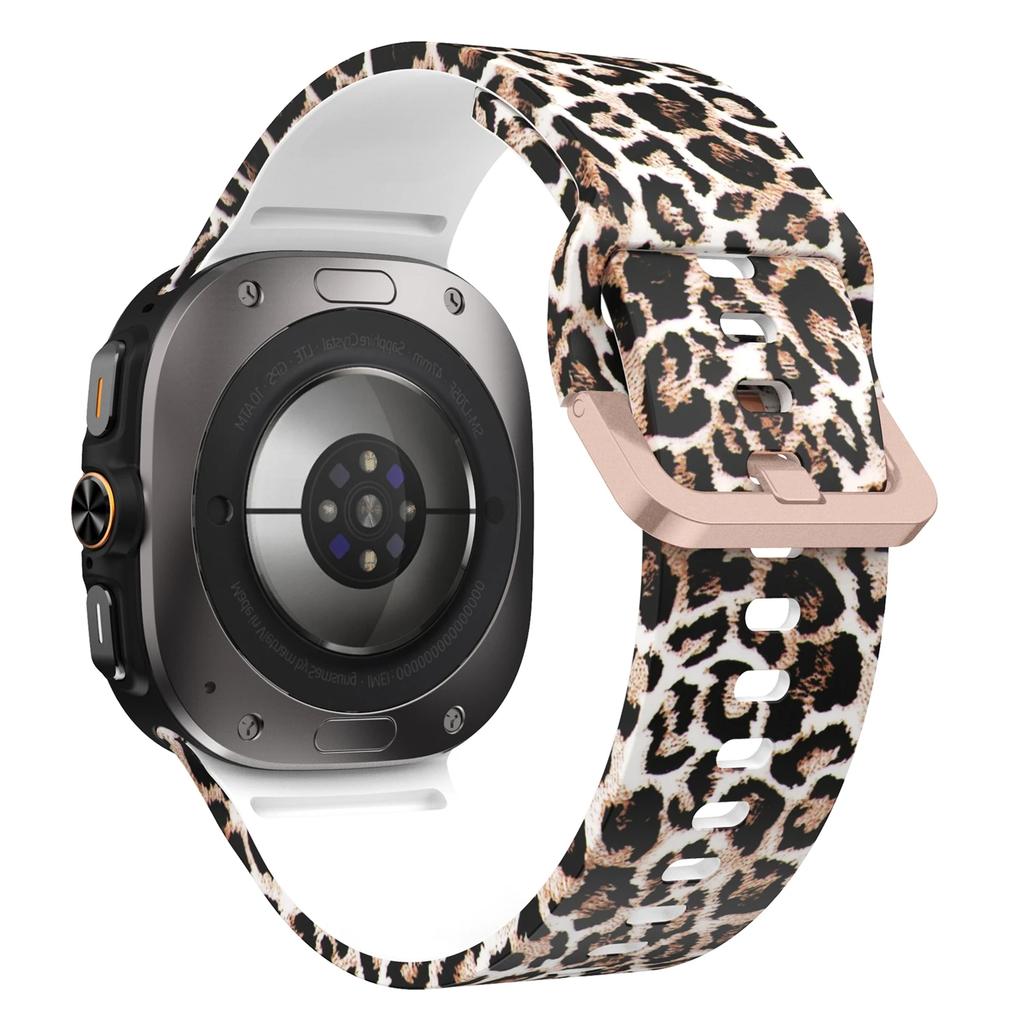 Tištěný sportovní silikonový řemínek pro Samsung Galaxy Watch Ultra 47mm náramek pro Galaxy Watch Ultra 47mm 2025 náramkové hodinky