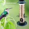 Plastic Bird Feeder Automatic Bird Feeding Bowl Bird Hanging Food Dispenser  Outdoor