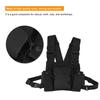 High Quality Nylon Walkie Talkie Chest Bag Universal Hands Free Adjustable Bag Hanging On Duty